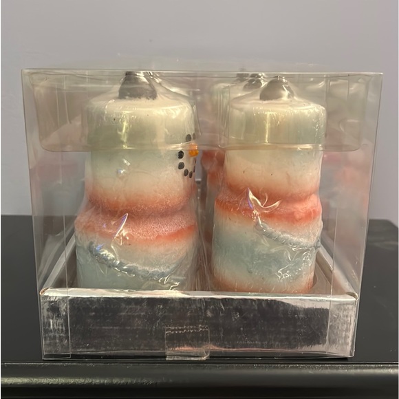 Snowman Shaped Candles NEW - Picture 6 of 13